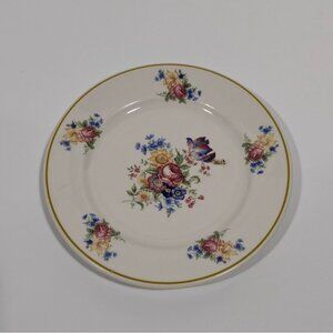 Syracuse China Colonial Floral Salad Plate Vintage